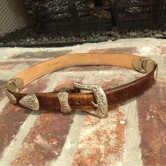 Brighton | Accessories | Vintage Brighton Leather Belt With  display picture 2